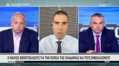 Θεμιστοκλέους: Δεν νομίζω ότι θα προκαλέσουν περαιτέρω ανησυχία οι νέες παραλλαγές (Βίντεο)