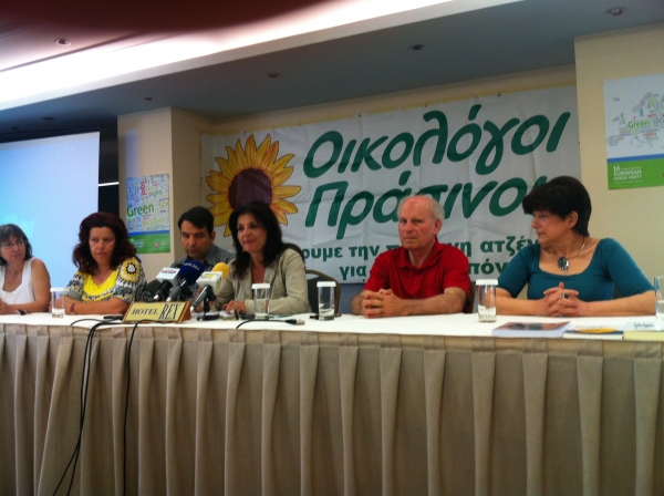 Οικολόγοι Πράσινοι: "Πόρτα" σε ΝΔ,"παράθυρο" υπό προϋποθέσεις στον ΣΥΡΙΖΑ η Ι. Κοντούλη από την Καλαμάτα