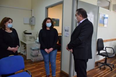 Επίσκεψη Βασιλόπουλου στο Κέντρο Συμβουλευτικής Γυναικών του Δήμου Καλαμάτας