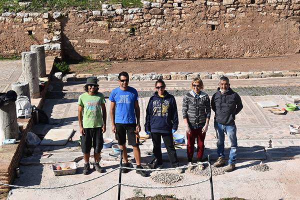 Οι συντηρητές της Αρχαίας Μεσσήνης