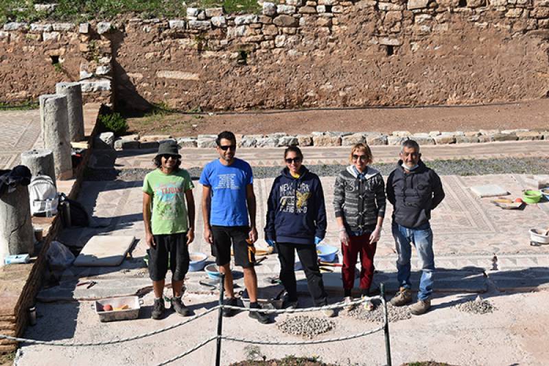 Οι συντηρητές της Αρχαίας Μεσσήνης