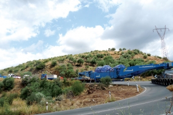 Την Πέμπτη η μεταφορά της τουρμπίνας λόγω της πυρκαγιάς στο Δερβένι