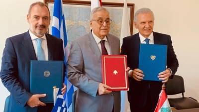 Μνημόνιο συνεργασίας Ελλάδας - Λιβάνου - Κύπρου για θέματα Αποδήμων