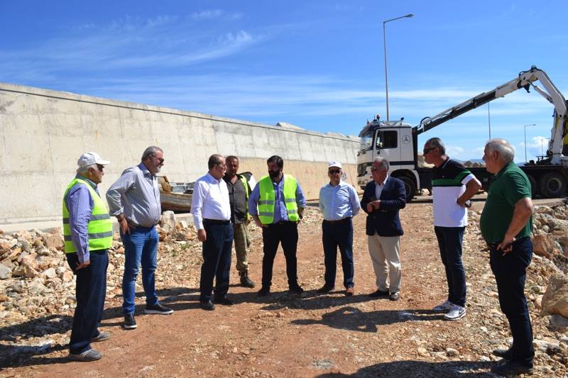 Περιοδεία Νίκα σε έργα στην Τριφυλία (φωτογραφίες)