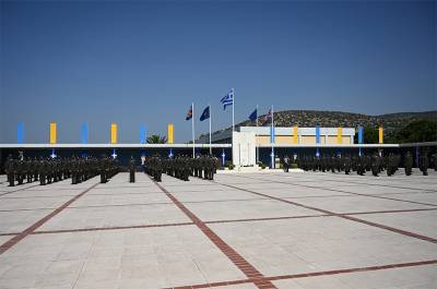 Τελετή παράδοσης - παραλαβής καθηκόντων αρχηγού ΓΕΣ στη Σχολή Ευελπίδων στη Βάρη