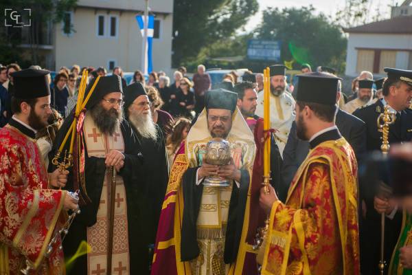 Στην Καλαμάτα η κάρα του Αγίου Ιερόθεου