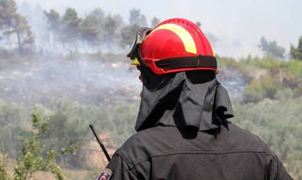 Φωτιά στο Καπλάνι Μεσσηνίας