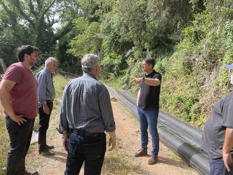 Αντικατάσταση δικτύου ύδρευσης από Κουρτάκι έως Βελίκα