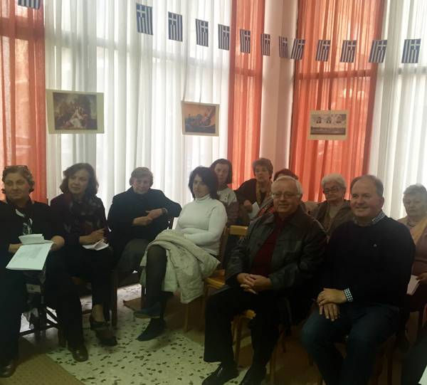 Γιορτή στο ΚΑΠΗ Φιλιατρών για την επέτειο της 25ης Μαρτίου