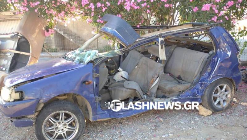 Κρήτη: Τροχαίο με θύμα μια 15χρονη και έναν 23χρονο (βίντεο)