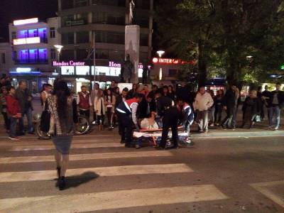 Τραυματισμός νεαρής οδηγού στο κέντρο της Καλαμάτας