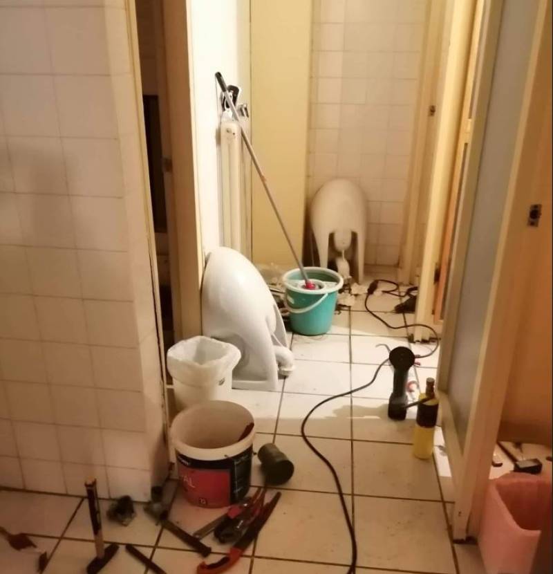 Επισκευάζονται οι τουαλέτες του Πνευματικού Κέντρου Καλαμάτας