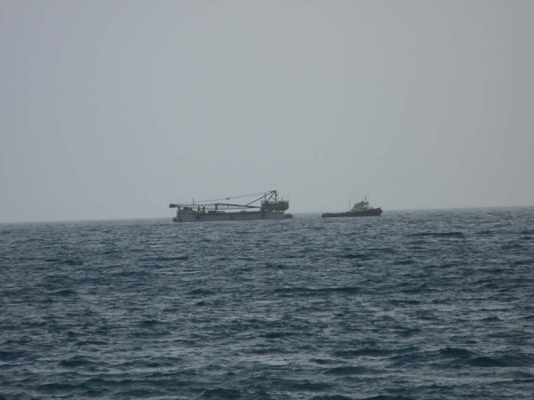 Εβαλε πλώρη για το λιμάνι