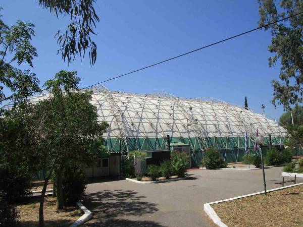 Καλαμάτα: Το... χειμώνα η αντικατάσταση του πανιού της Τέντας (βίντεο)