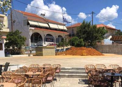 Διαφωνίες για μετασχηματιστή στην πλατεία της Χώρας