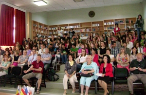 Ευρωπαίοι μαθητές και καθηγητές στην Κυπαρισσία στο πλαίσιο του προγράμματος "Comenius"