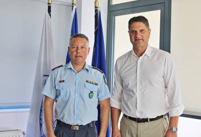 Επίσκεψη Νικολετζέα στον δήμαρχο Μεσσήνης