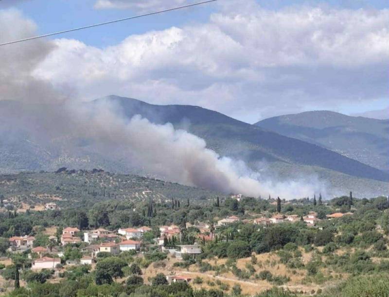 Φωτιά σε αγροτοδασική έκταση στο Κοπανάκι