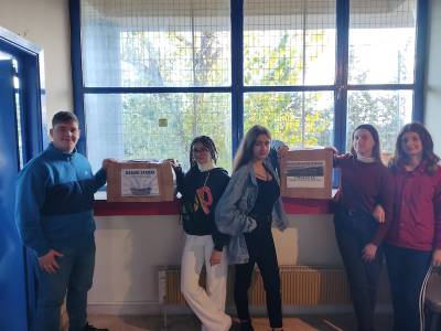 Πράξη αλληλεγγύης από μαθητές του Αριστομένη