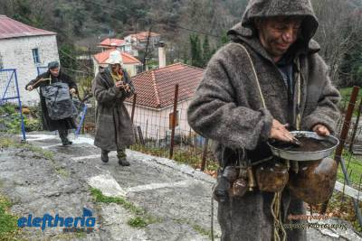 Μεσσηνία: Πιστή παρά την πανδημία η Νέδουσα στο έθιμο της Ευετηρίας (φωτογραφίες)