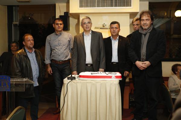 Εκοψε πίτα ο συνδυασμός Μάκαρη (βίντεο)