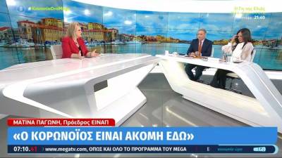 Παγώνη: Ο κορονοΐός είναι ακόμα εδώ (Βίντεο)