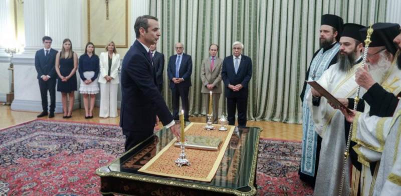 Ορκίστηκε πρωθυπουργός ο Κυριάκος Μητσοτάκης