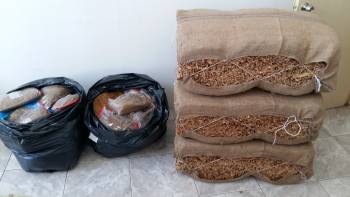 112 κιλά λαθραίου καπνού σε τρία σπίτια στην Αργολίδα