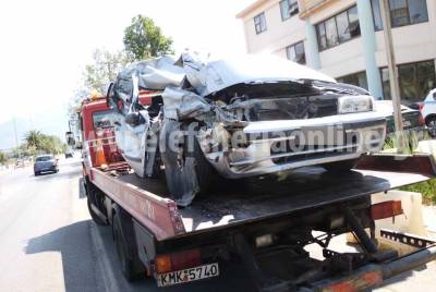 Μεσσηνία: Νεκρή σε τροχαίο 82χρονη μετά από πρόσκρουση σε νταλίκα στο Χανδρινού