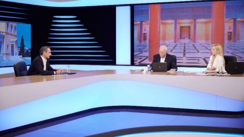 Μητσοτάκης: Διεκδικώ την αυτοδυναμία και πιστεύω θα την πετύχω (βίντεο)