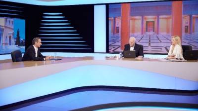 Μητσοτάκης: Διεκδικώ την αυτοδυναμία και πιστεύω θα την πετύχω (βίντεο)