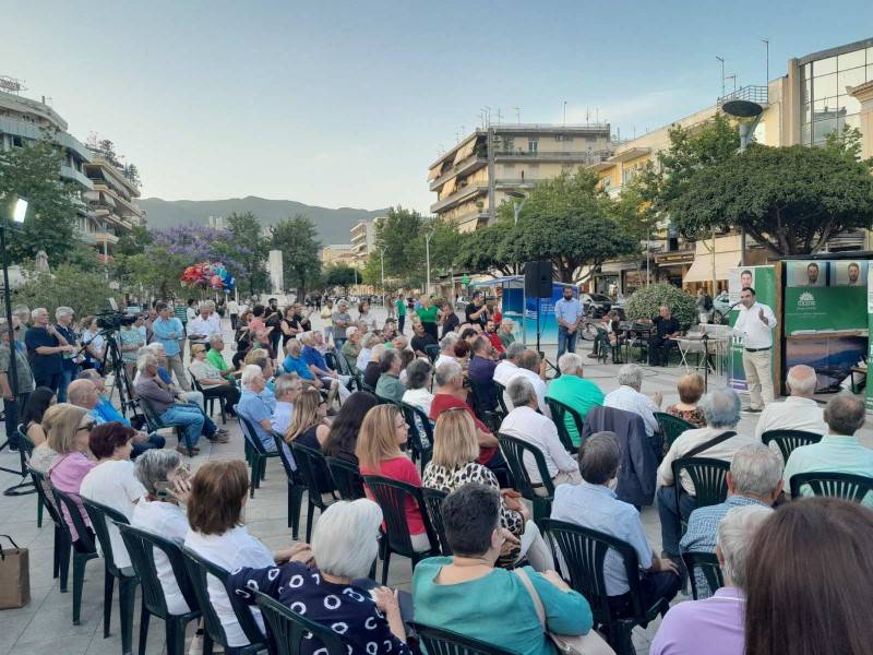 Το μήνυμα της προεκλογικής συγκέντρωσης στην Καλαμάτα: “Το ΠΑΣΟΚ αποτελεί ισχυρή  πρόταση διακυβέρνησης”
