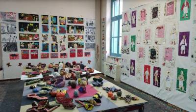 Σε εξέλιξη η έκθεση του Εικαστικού Εργαστηρίου της "Φάρις"