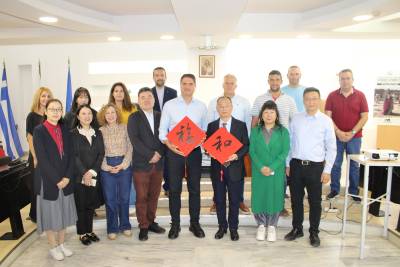 Επίσκεψη Κινέζων εκπαιδευτικών στον Δήμο Μεσσήνης