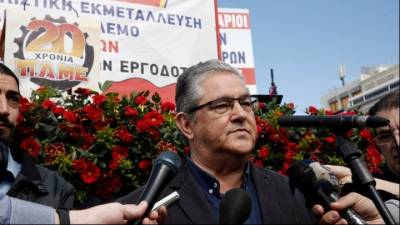 Δημήτρης Κουτσούμπας: Η Πρωτομαγιά του 2019 να αποτελέσει αφετηρία για νέες κατακτήσεις της εργατικής τάξης