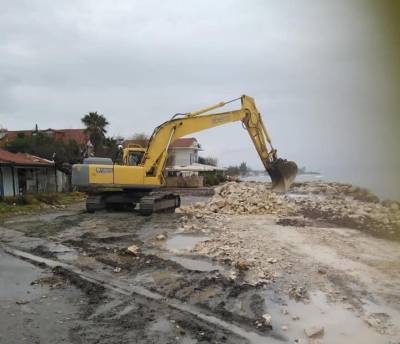 Προχωρά η αντιδιαβρωτική προστασία των ακτών της Αίπειας