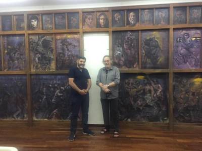 Το «Τέμπλο» του Κατζουράκη στην Πινακοθήκη της Καλαμάτας