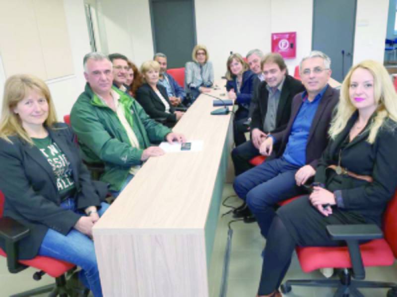 Συνάντηση Μάκαρη με εργαζόμενους του Δήμου Καλαμάτας