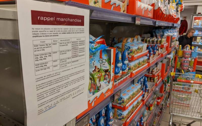 Kinder: Αποσύρονται πέντε είδη στη Γαλλία - Εντοπίστηκαν λοιμώξεις από σαλμονέλα σε παιδιά