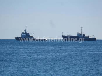 Λαθρεμπορικό τσιγαράδικο εντοπίστηκε ανοιχτά του Μεσσηνιακού Κόλπου