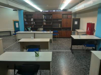 Αναγνωστήριο για μαθητές στο Πνευματικό Κέντρο Καλαμάτας