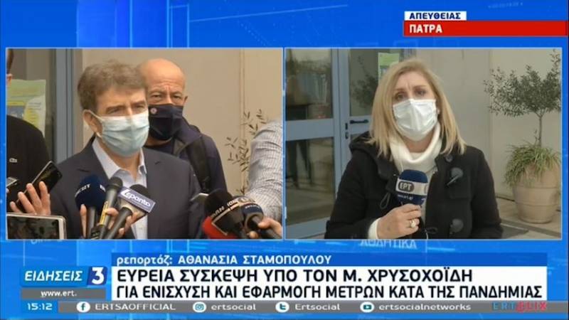 Χρυσοχοΐδης: Ας ξεχάσουμε και φέτος το καρναβάλι στην Πάτρα (Βίντεο)