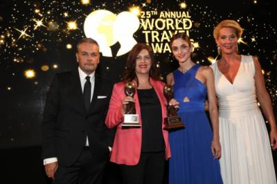Βραβεία στην Πελοπόννησο από τον World Travel Awards