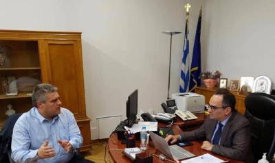 Χρυσομάλλης σε Κοντοζαμάνη για το Νοσοκομείο Καλαμάτας