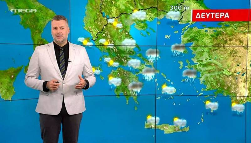 Άστατος ο καιρός τη Δευτέρα - Αναλυτική πρόγνωση (Βίντεο)