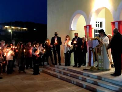 Στη Φοινικούντα για την Ανάσταση ο δήμαρχος Πύλου - Νέστορος Παν. Καρβέλας (φωτογραφίες)