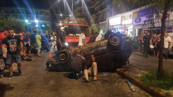 Τροχαίο με τραυματισμό στο κέντρο της Καλαμάτας (βίντεο)