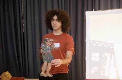 Παράσταση Καραγκιόζη στο Ιστορικό Κέντρο Καλαμάτας