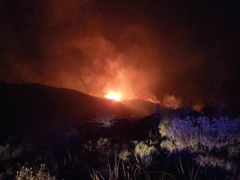 Μεσσηνία: Πυρκαγιά στη Μεταμορφωση