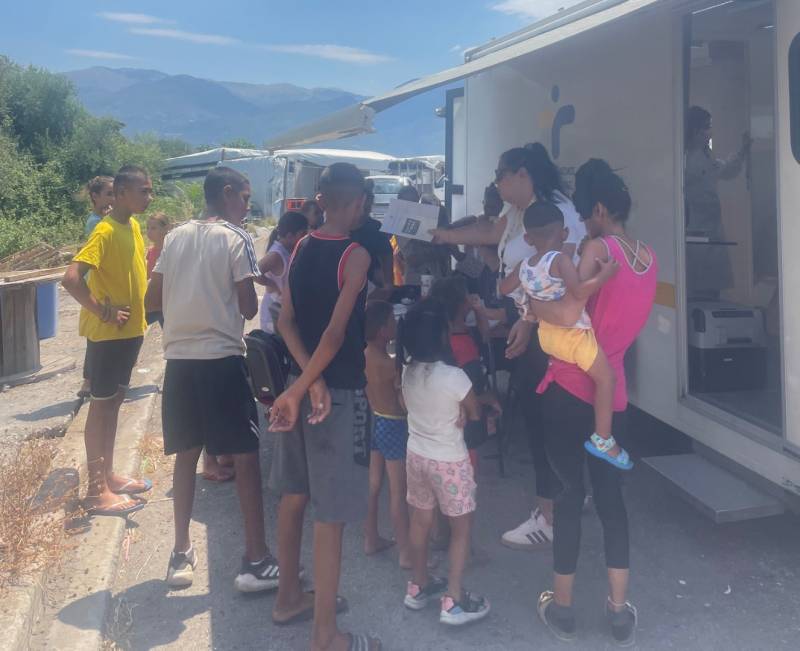 Παιδιατρικός εμβολιασμός Ρομά στη Μεσσηνία